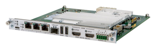 Crestron DM-NVX-363C Dm NVK 4K60 4:4:4 HDR Encoder/Decoder with Down Mixing